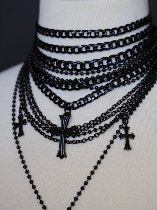 Noir Chain Choker
