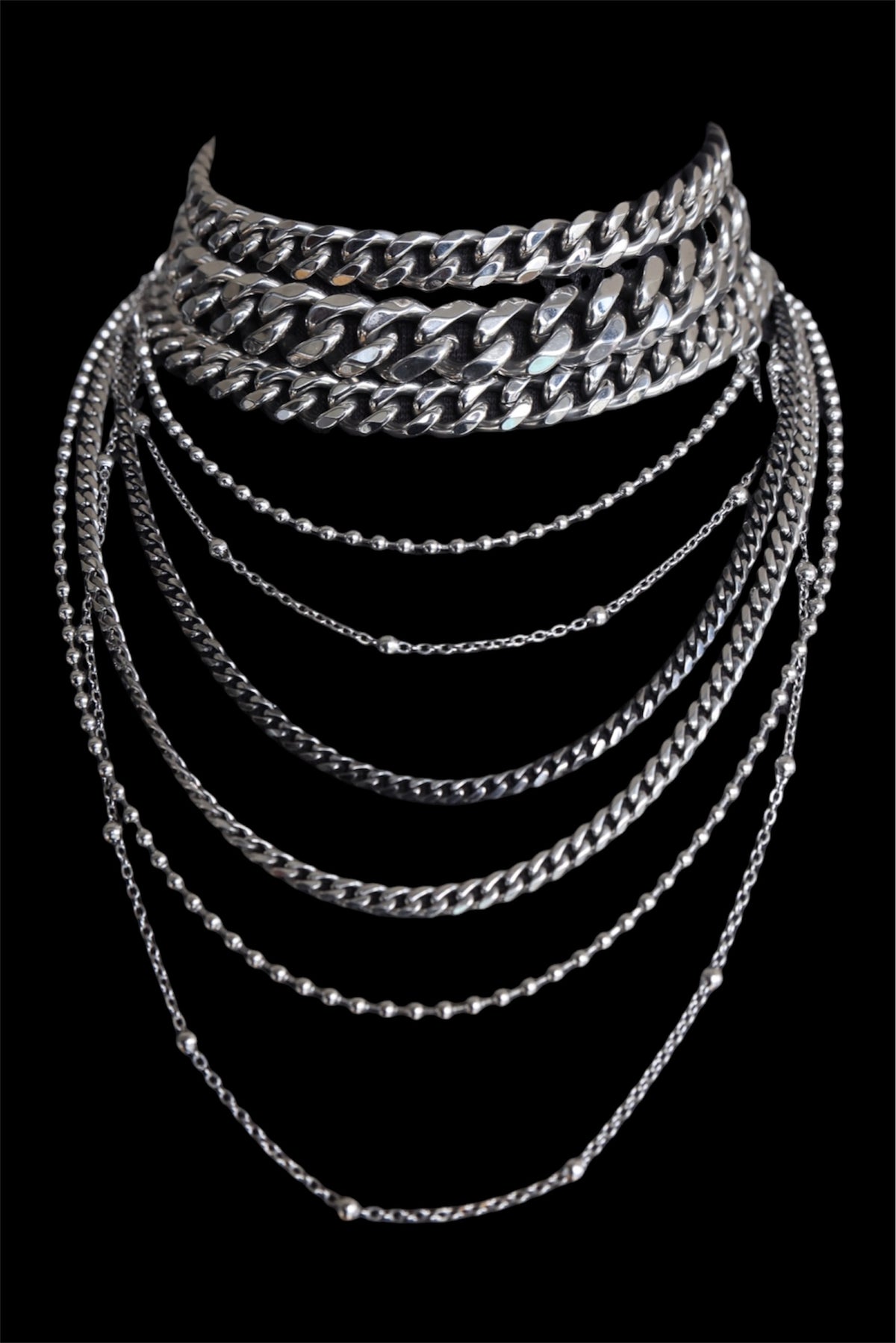 Chaos Collar Stack Choker