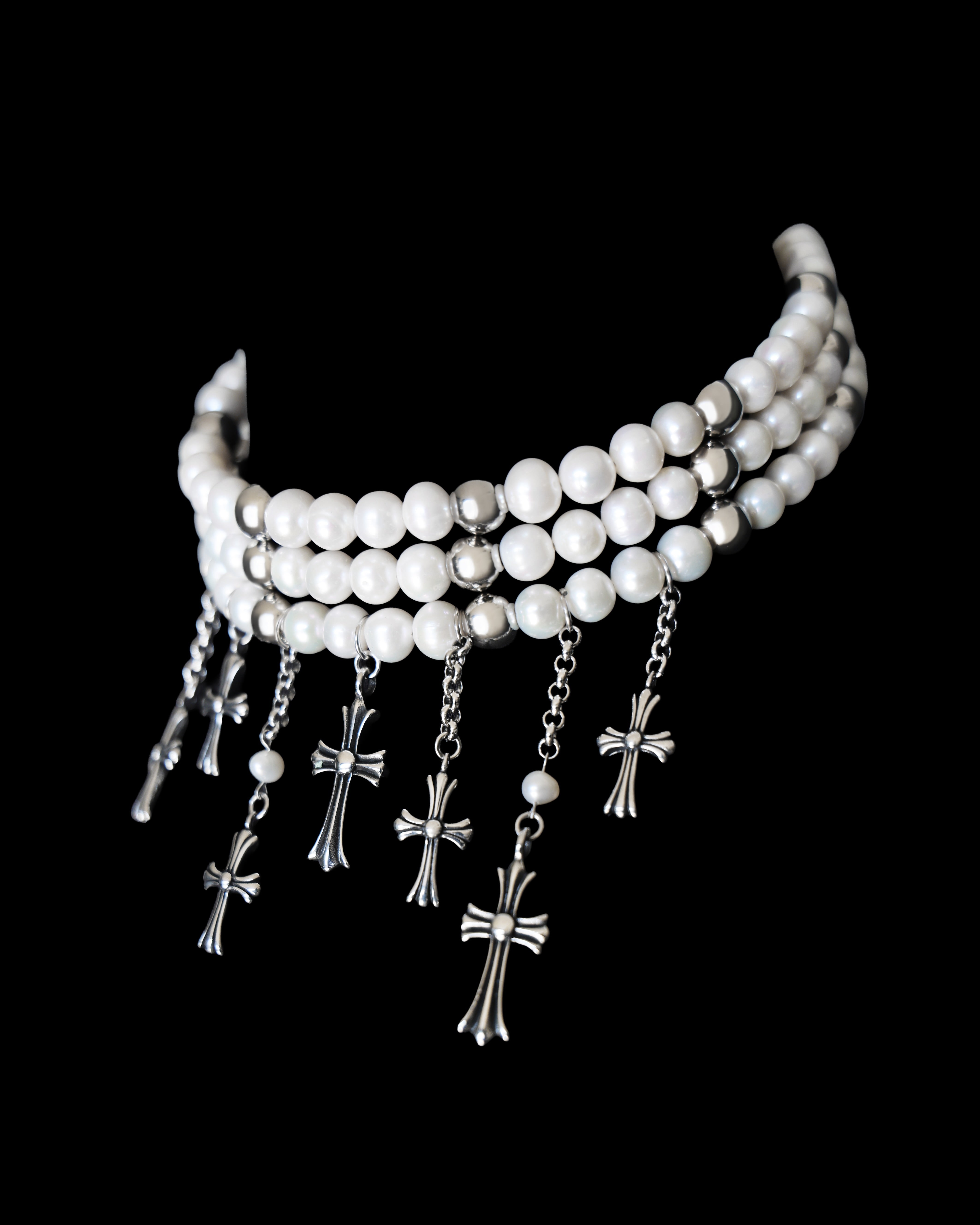 Rebel Rosary Choker