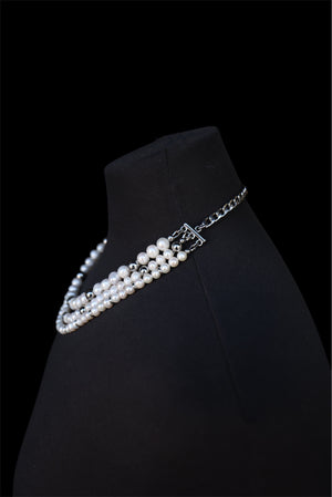 3 Way Pearl Necklace