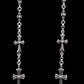 Triple Cross Earrings