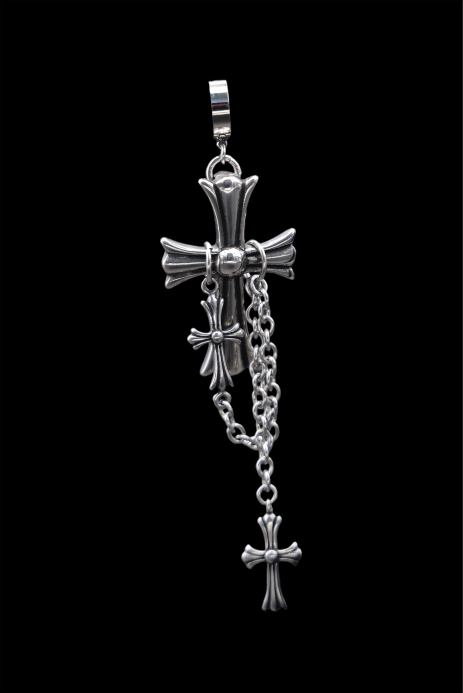 Large Cross Earring