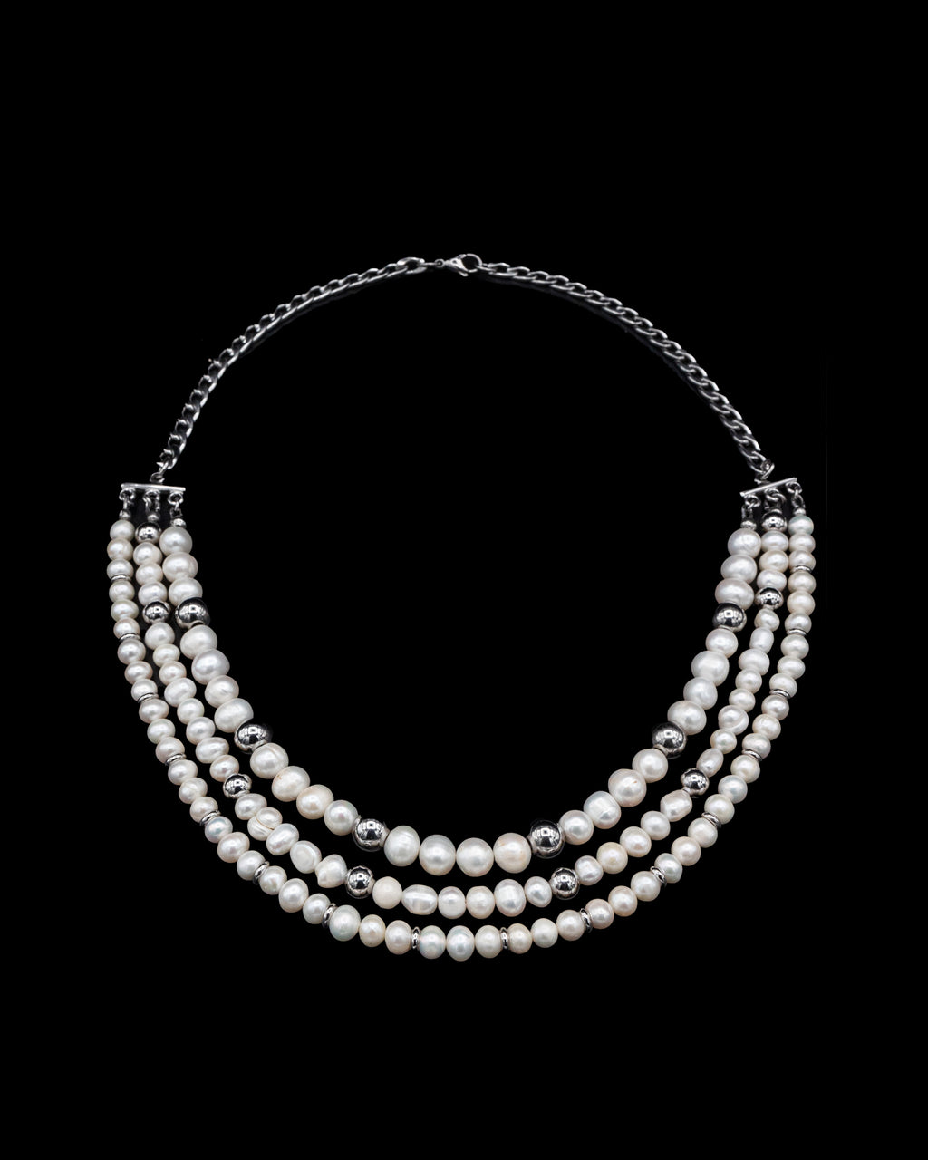 3 Way Pearl Necklace