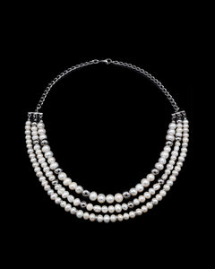 3 Way Pearl Necklace